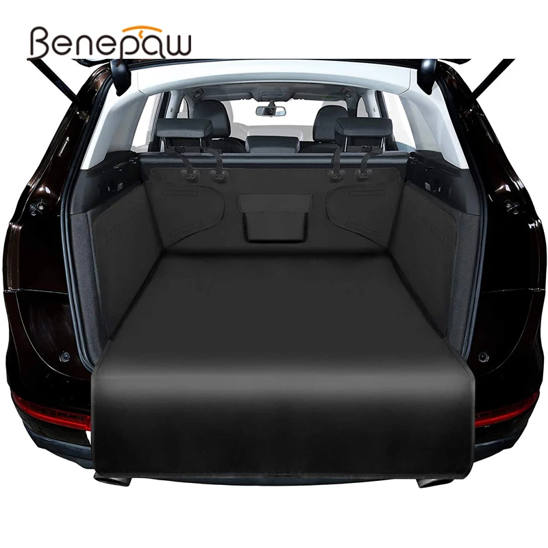 

Benepaw Tear-Resistant Dog Trunk Cover Mat Anti-Scratch Nonslip Pet Travel Cargo Liner Waterproof For Medium Car Truck SUV