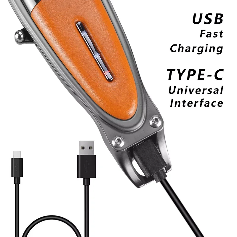 

Профессиональная мощная электрическая машинка для стрижки волос, классический триммер для волос, Мужская машинка для стрижки волос со стал...