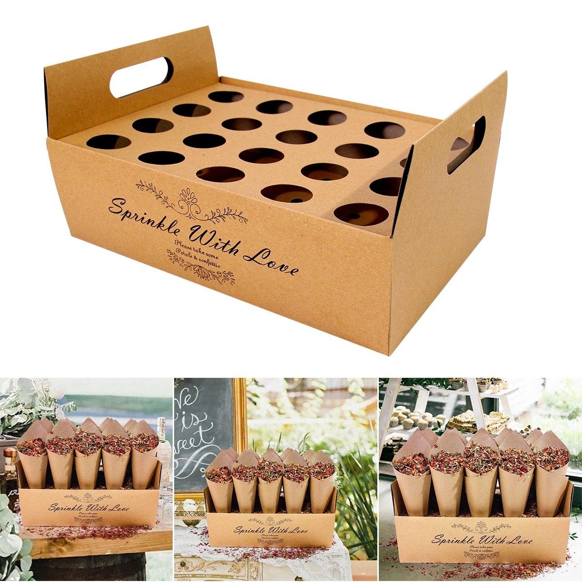 Свадебный держатель для свадебных конусов |