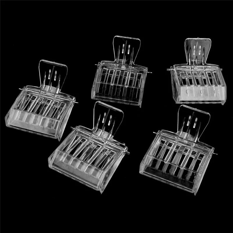 

5Pcs Bee Queen Catcher Colorless Clear Plastic Clip Cage Beekeeping Equipment Tool Beekeeper Equip Isolation Room