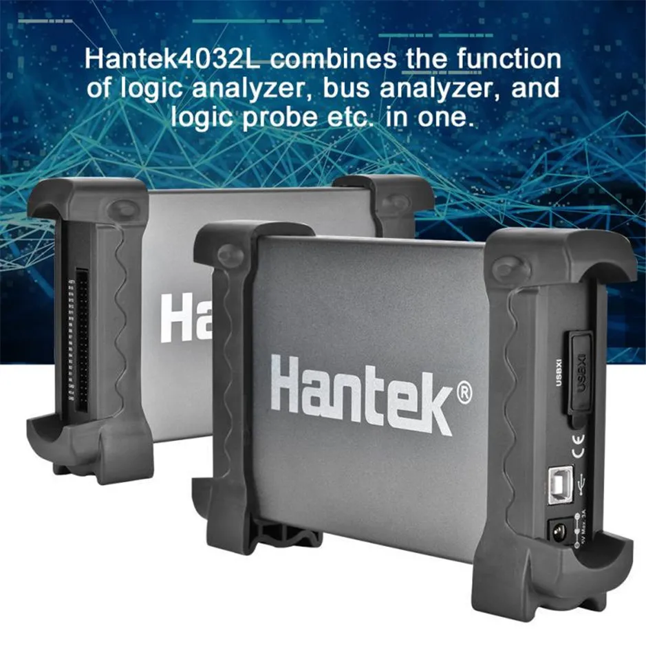 

2Gbit Memory Depth 150MHz Bandwidth Hantek4032L PC USB Logic Analyzer Hantek 4032L