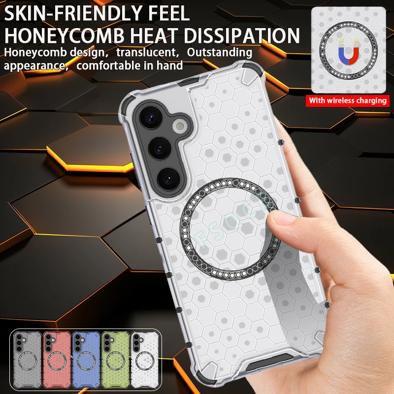 Ударопрочный защитный чехол для Samsung Galaxy S24 + Plus S 24