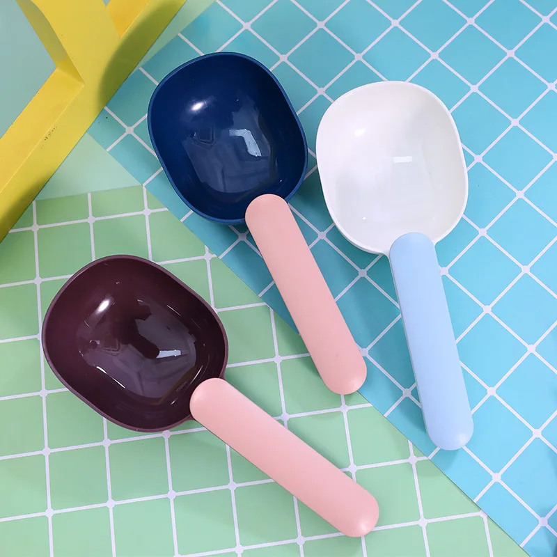 

3 Color Pet Food Spoon Pet Food Scale Cup For Dog Cat Feeding Bowl Pet Feeding Shovel Cat FMeasuring Scoop Cup Portable