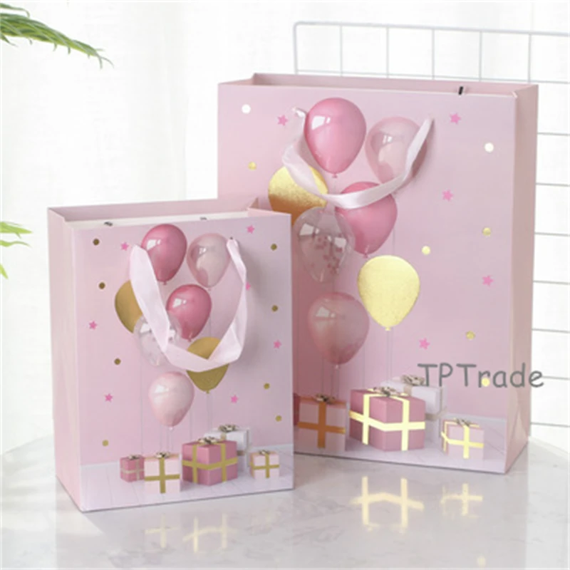 

120 шт., картонные подарочные пакеты с ручками