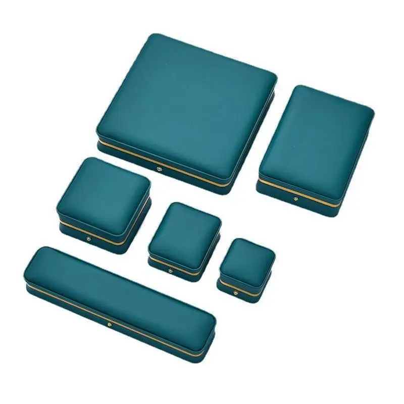 The New Popular Gift Jewelry Storage Box Is Inlaid with Gold Edge,and The Colors and Styles Are Optional,exquisite and Practical