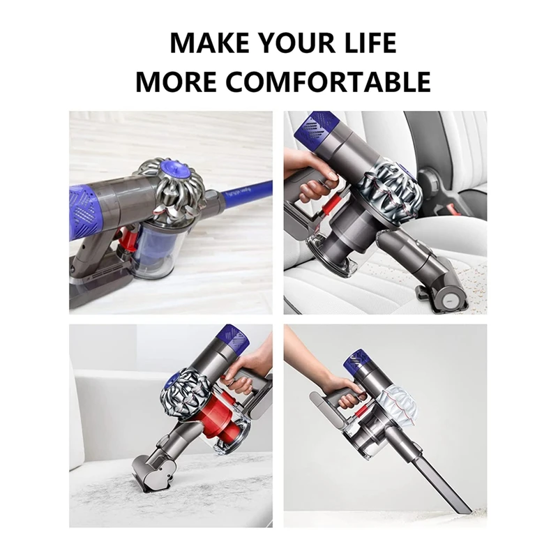 Адаптер аккумулятора 21 6 в V6 DC62 + сменные передние/задние фильтры для Dyson SV04 SV03 DC58