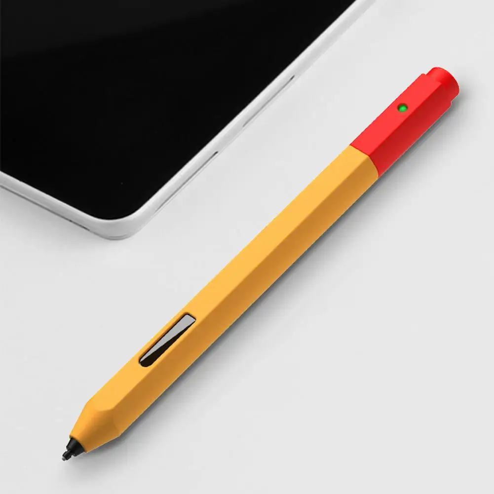 

Silicone Cover Pencil Protective Case Dust Proof Sleeve Compatible For Microsoft Surface Pen