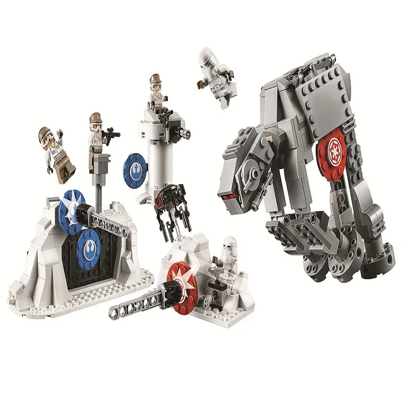 

Bela 11423 Star Series Action Battle Echo Base Defence Building Block Bricks Toys Compatible With 75241