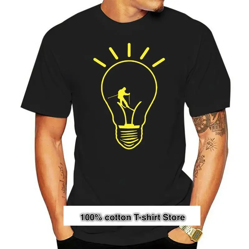 

Camiseta para hombre y mujer, camisa de esquí