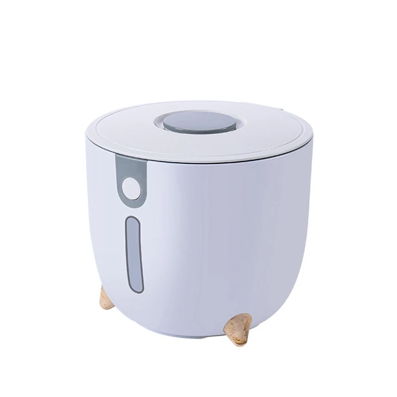 

LBER Kitchen Container Bucket Proof Insect Moisture Rice Cylinder Grain Sealed Jar Home Storage Pet Dog Food Store Box