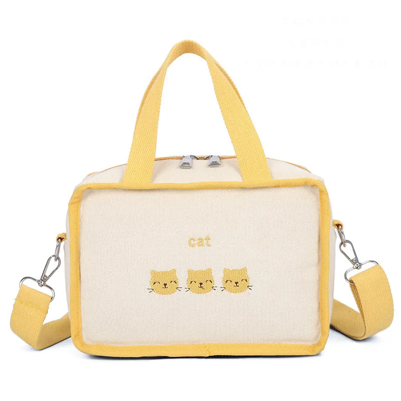 

Multifunctional Baby Diaper Bags Waterproof Bear Animals Prints Thermal Insulation Mommy Bag Food Storage Infant Care Organizer