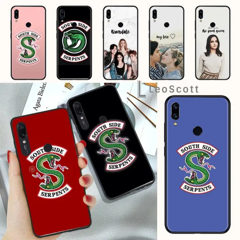 

American TV Riverdale Southside Serpent Phone Case For Xiaomi mi Redmi note 7 8t 9 9t 9s 8 10 10t 11 pro lite K20 max 3