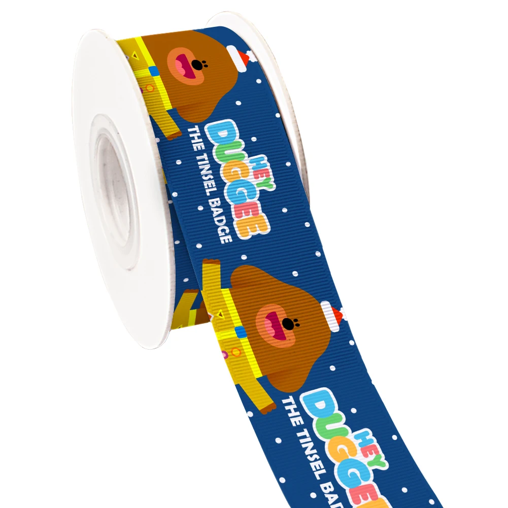 10 м в рулоне большая дружественная и добрая собака атласная лента бант для волос