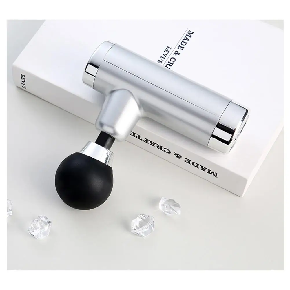 

Mini Fascia Gun Massage Device Portable USB Deep Tissue Massager Body Neck Muscle Vibration Relaxation Handheld Therapy Tool