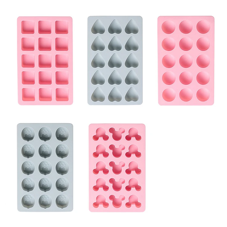 

Mini Heart Mold Silicone Ice Cube Tray DIY Chocolate Fondant Mould 3D Pastry Jelly Cookies Baking Cake Decoration Tools Kitchen