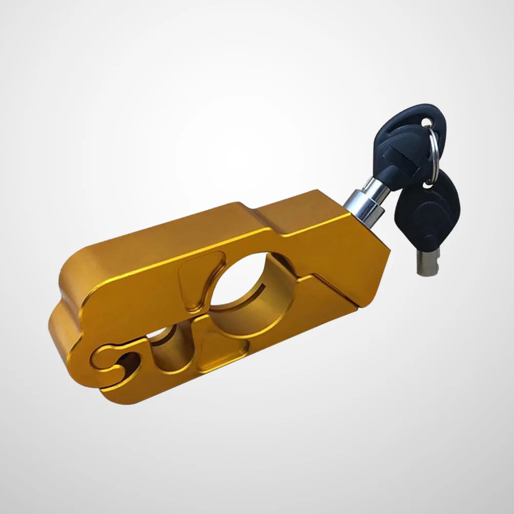 

1PC Motorbike Lock Grip Lock Durable Anti-Theft Rustproof Handlebar for ATV Scooter Motorcycle