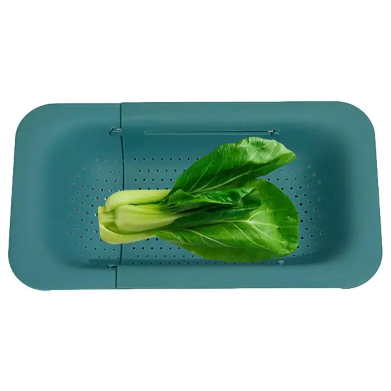 

Кухонный выдвижной дуршлаг, выдвижная дренажная корзина для раковины, тарелка для раковины, фильтр для воды, емкость для воды