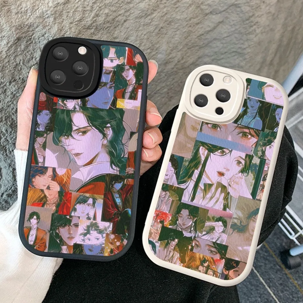 

Tian Guan Ci Fu Phone Case Hard Leather For iPhone 14 13 12 Mini 11 14 Pro Max Xs X Xr 7 8 Plus Fundas