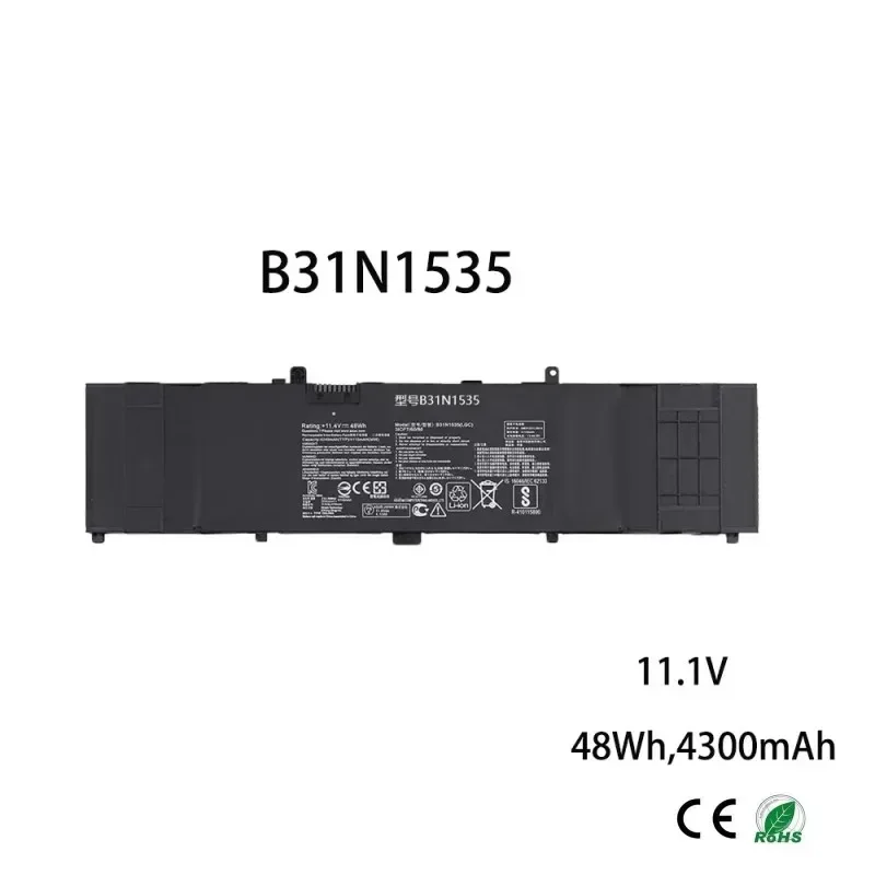 100% Оригинальный аккумулятор 4300 мАч для ноутбука ASUS B31N1535 U310UQ UX310 UX310UA UX310UQ UX410 UX410UQ
