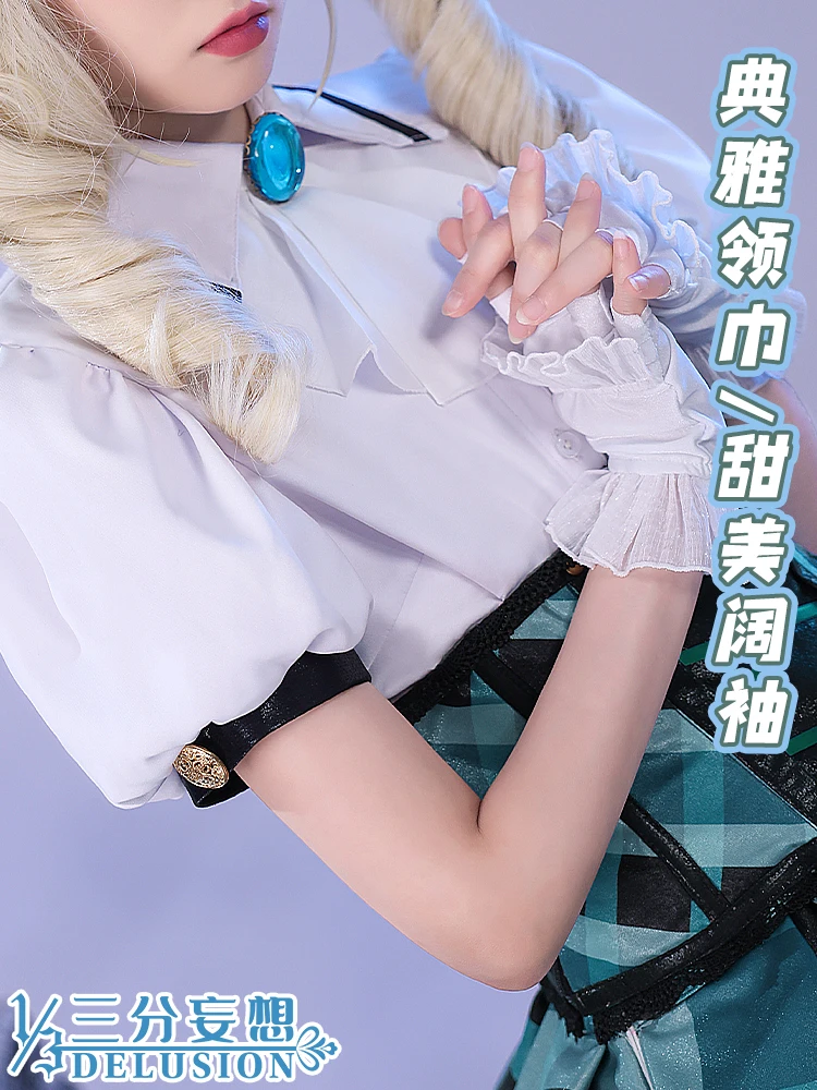 COS-HoHo Аниме Айкацу! Todo Yurika игровой костюм прекрасная униформа косплей Хэллоуин