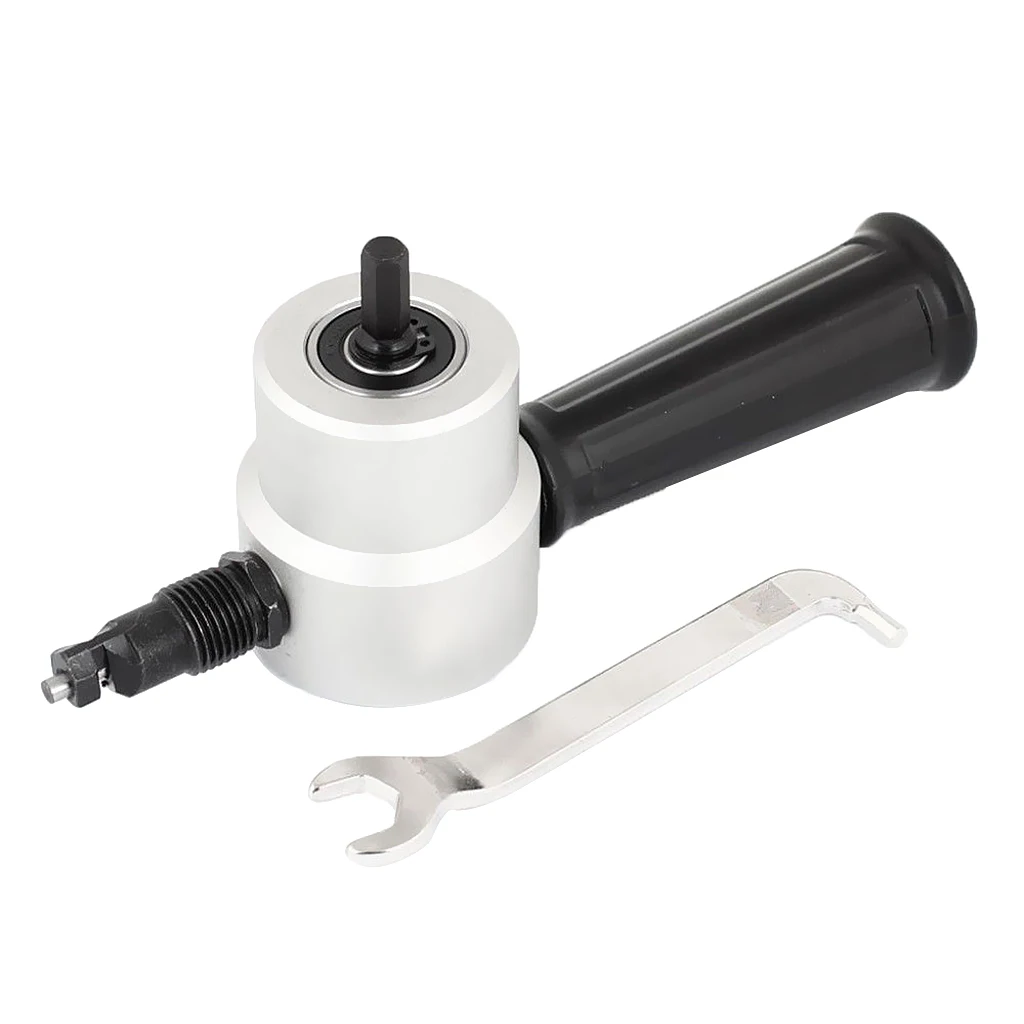 

360° Double Cutting Head Sheet Nibbler Saw Cutter Drill -160A