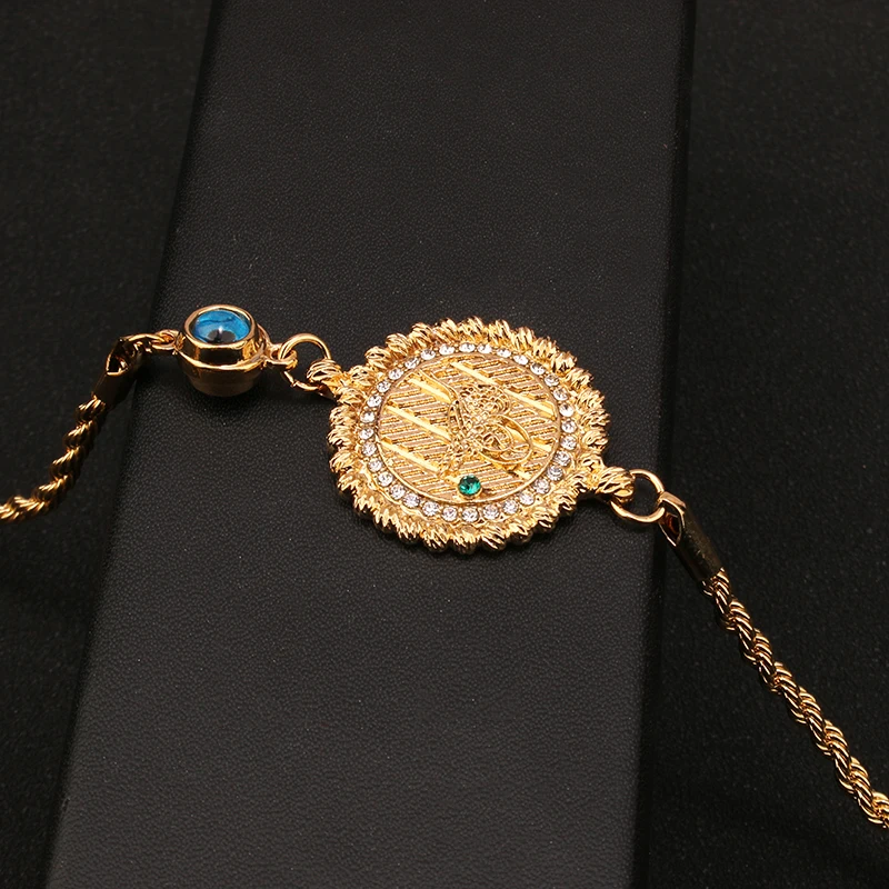 Новинка лидер продаж витая Цепочка турецкий браслет с монетами для женщин