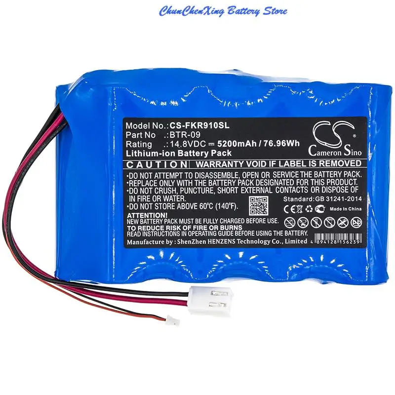 Cameron Sino 5200 мА · ч/6700 ч аккумулятор для Fujikura BTR-09 FSM-80C FSM-61S FSM-62S FSM-80S FSM-70R Φ 70S 702R 80C + |
