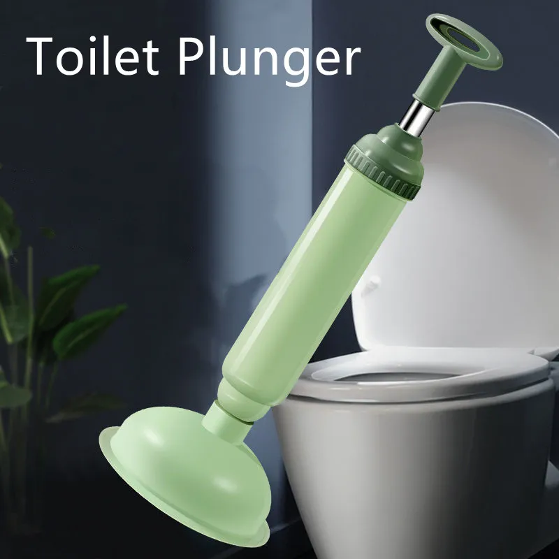 

Toilet Plunger High Pressure Pump Anti Clogging Drain Cleaners Pipe Dredge Device for Bathroom Kitchen Sink Drain Clean Supplies