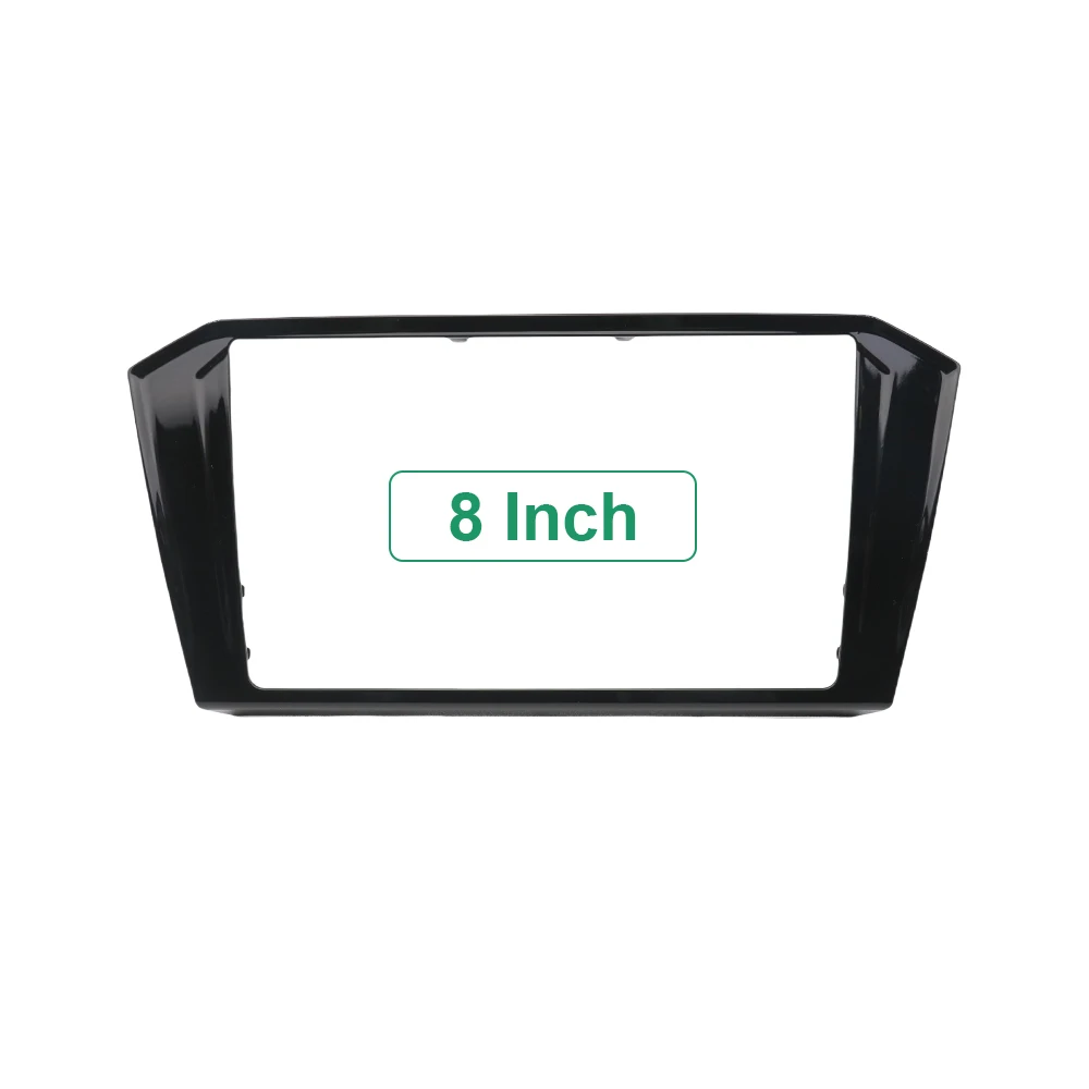 

Рамка радио Passat B8 MIB 3, 8 дюймов, 9,2 дюйма для VW Passat B8 после года, 2018 головное устройство, фортепиано, черная рамка экрана