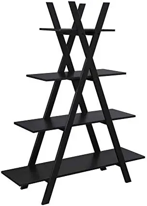 

"A" Frame Bookshelf, Black