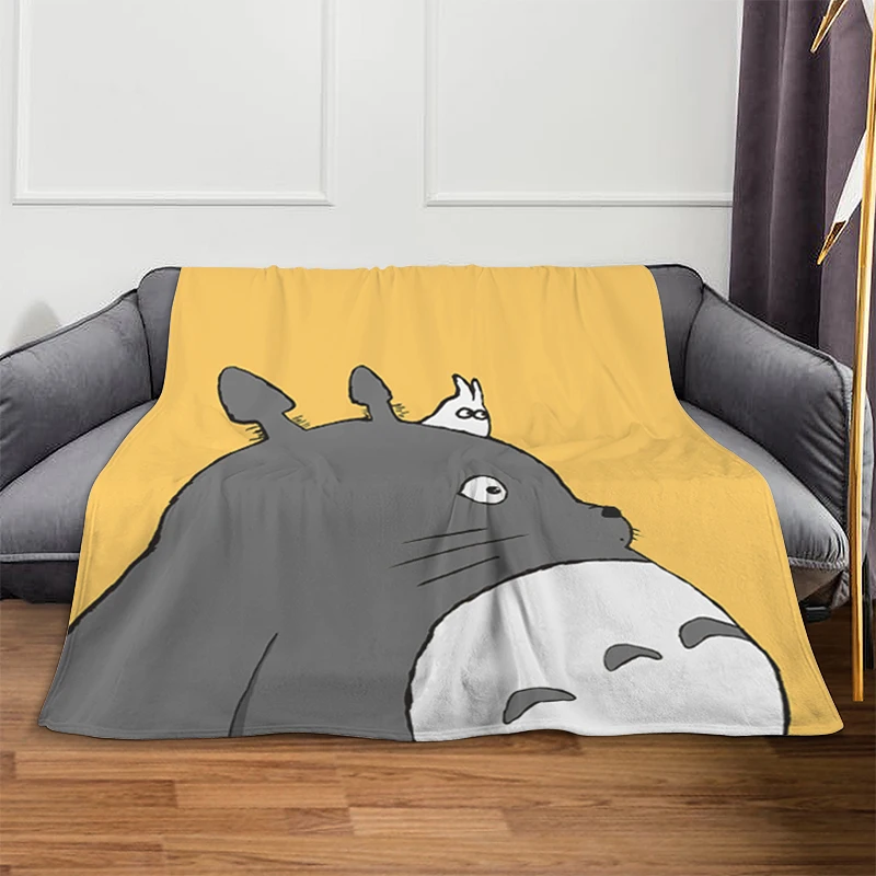 Постельное белье из микрофибры походное одеяло A-Totoros диван зимние пушистые