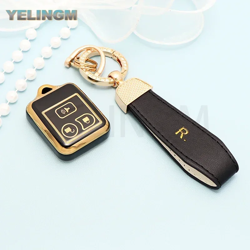 Чехол-брелок из ТПУ с кнопками 3/4 для Ford Focus Ranger Explorer Freestye F150 F250 E150 Econoline Lincoln Mercury Shell