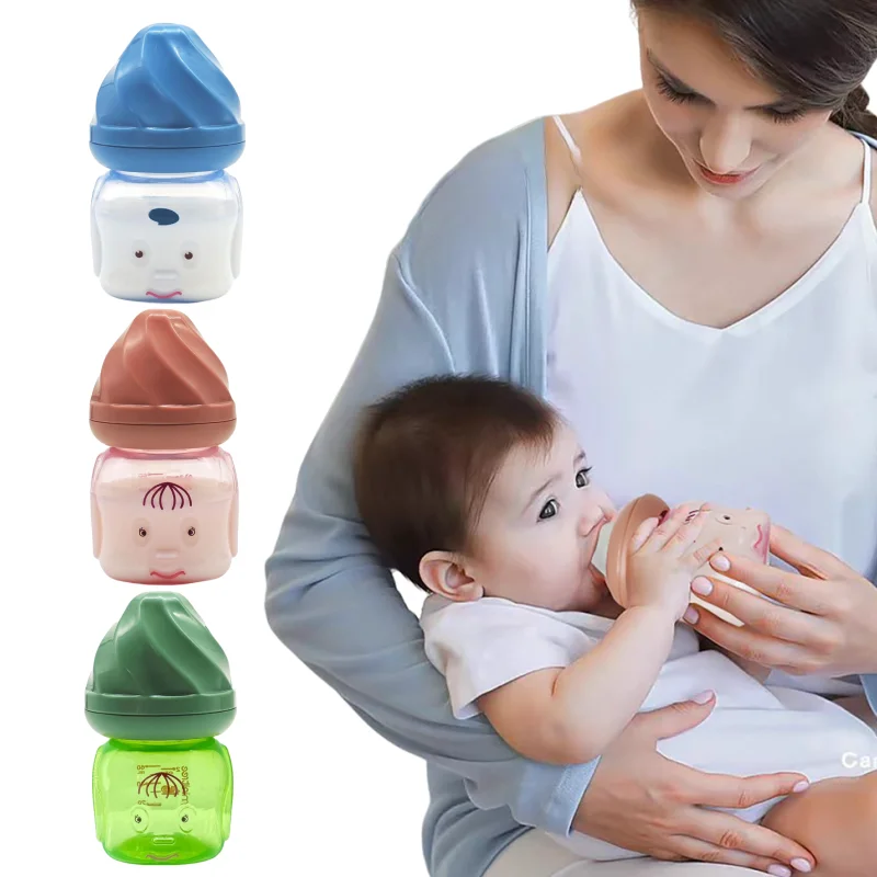 Высококачественная полипропиленовая детская бутылочка для младенцев 60 мл