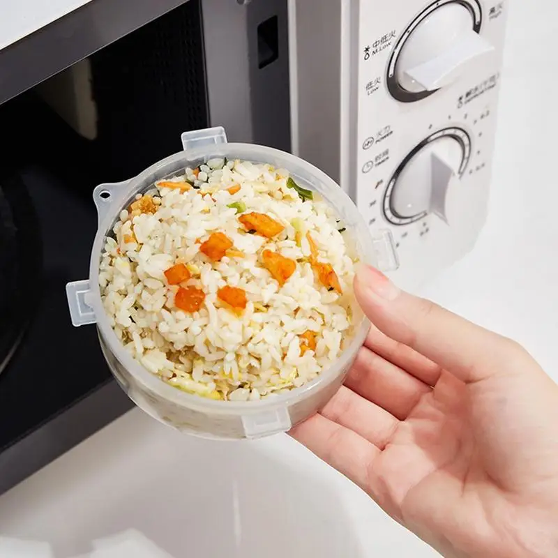 Контейнер для хранения фруктов коробка сохранения круглая герметичная с крышкой