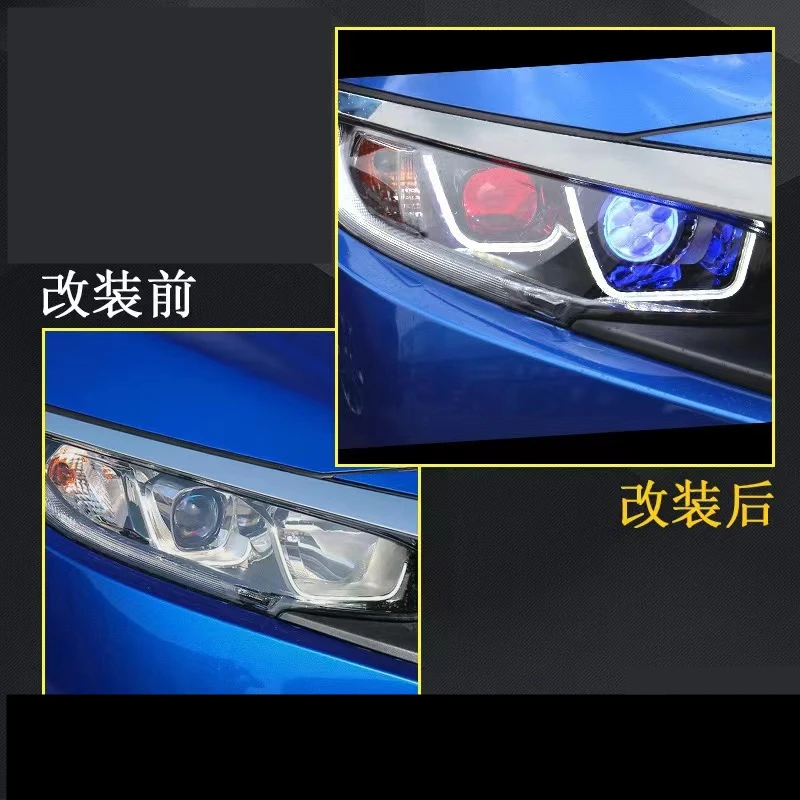 Светодиодные фары в сборе для Honda CIVIC десять поколений дневные ходовые огни