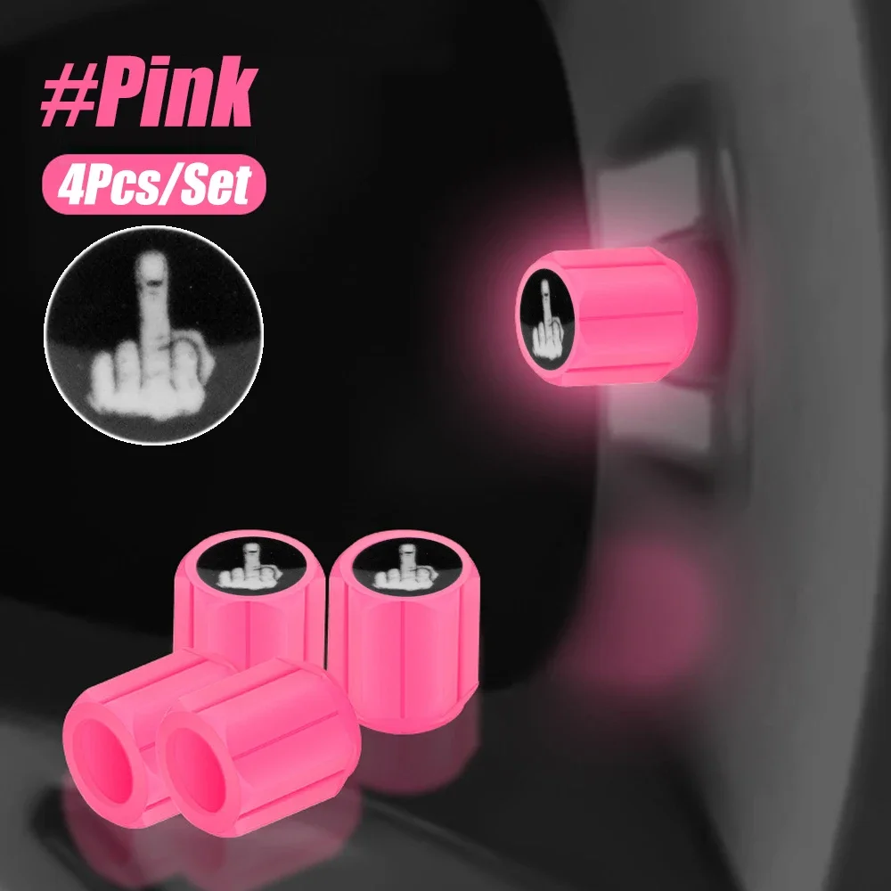 

Колпачки клапанов шин 4 шт., флуоресцентные, светящиеся в темноте, универсальные, для автомобилей, грузовиков, мотоциклов, велосипедов