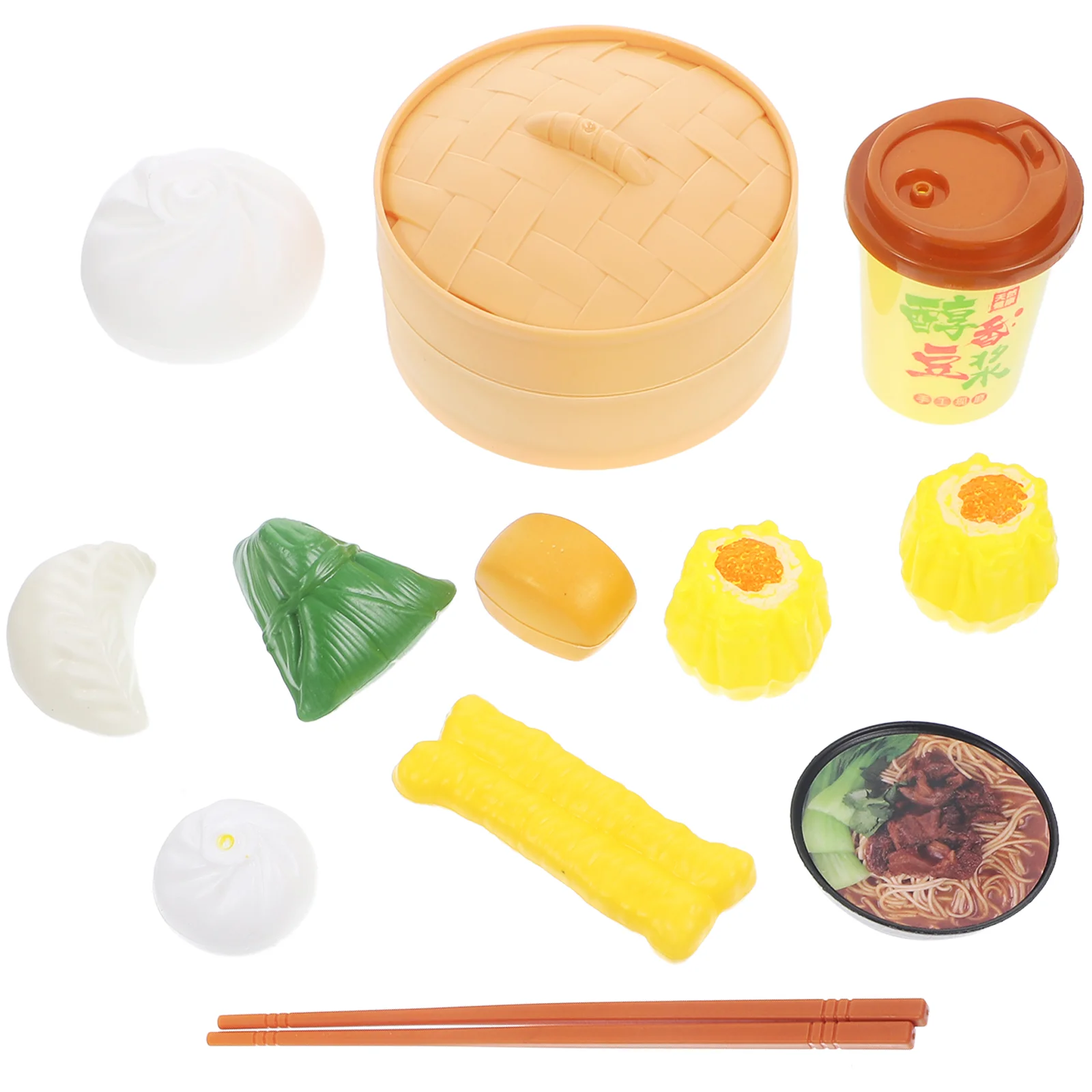 

2 Set Kitchen Toys House Accessories Kid Steamed Stuffed Bun Plaything Plastic Child Children's