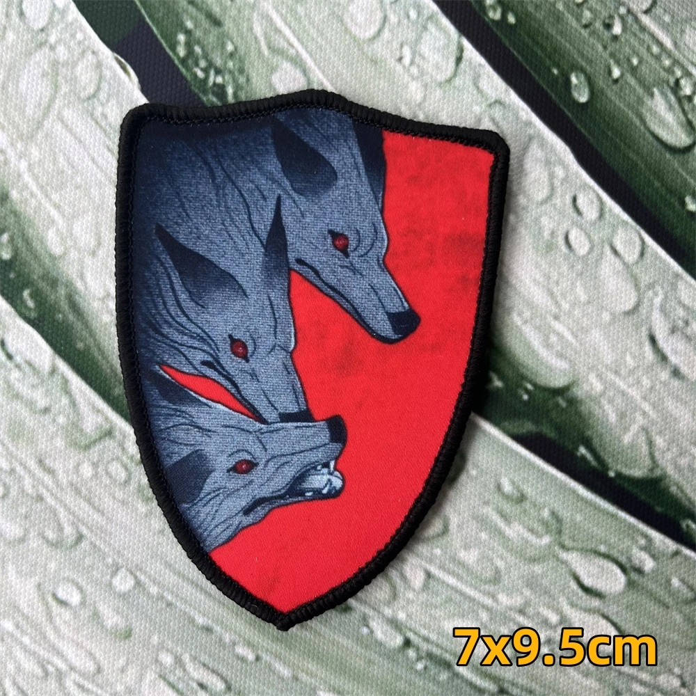 Нашивки Hell бер с надписью Dog и