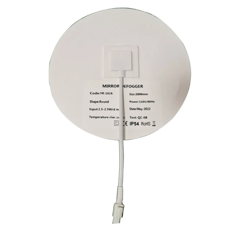 Противотуманная пленка для ванной комнаты круглая квадратная 110 В защитная