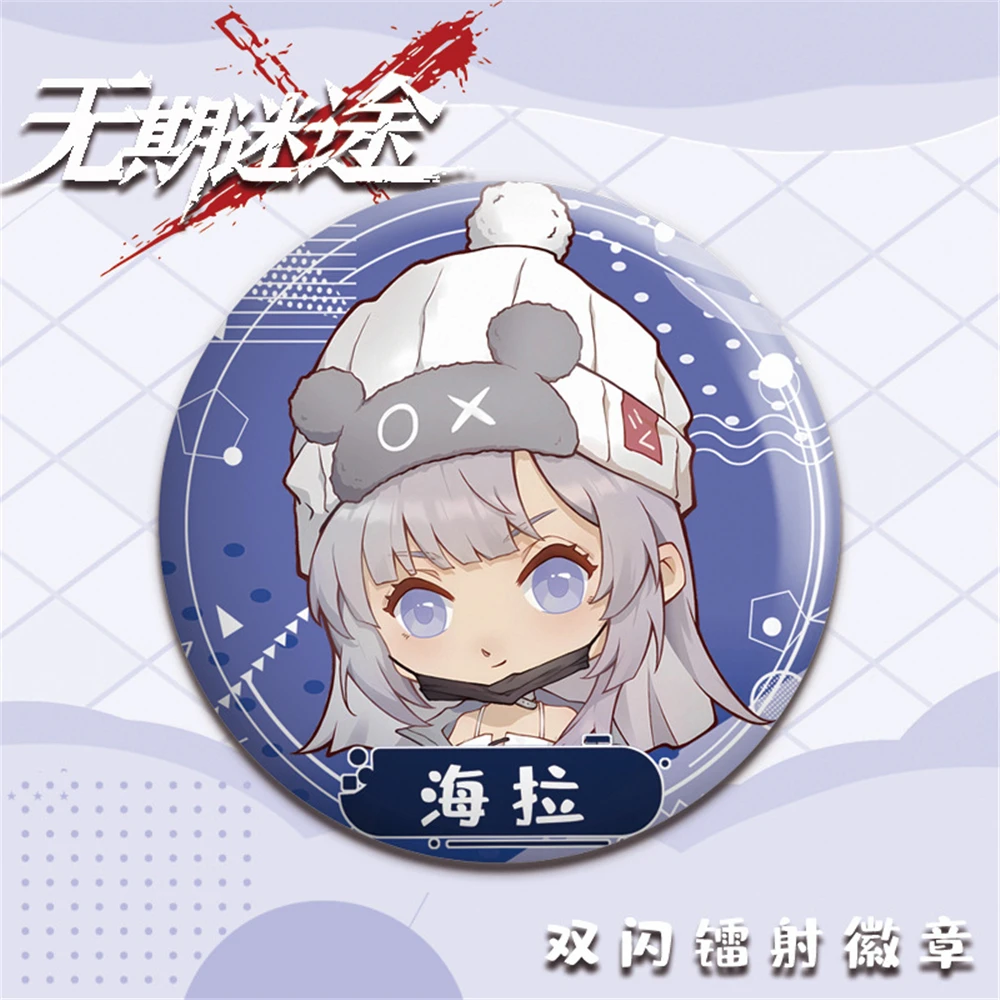 Игра Путь в никуда Hella Hecate Хамелеон Ваниль Косплей Костюм Значок Булавка SPTE Жесть