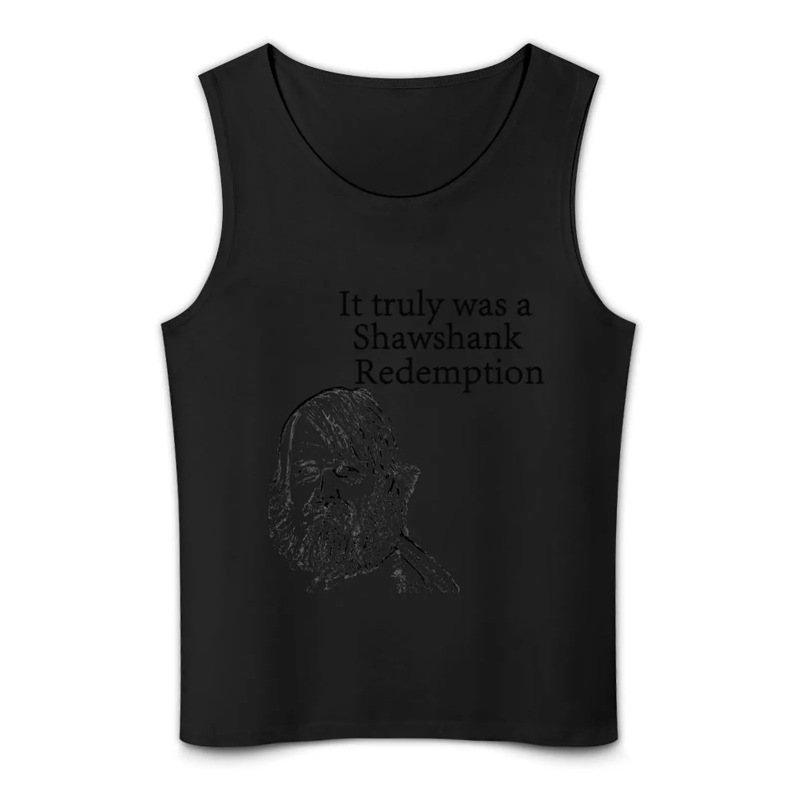 Это truly was a Shawshank Redemption - Last man on earth Майка Мужские футболки без рукавов для фитнеса и