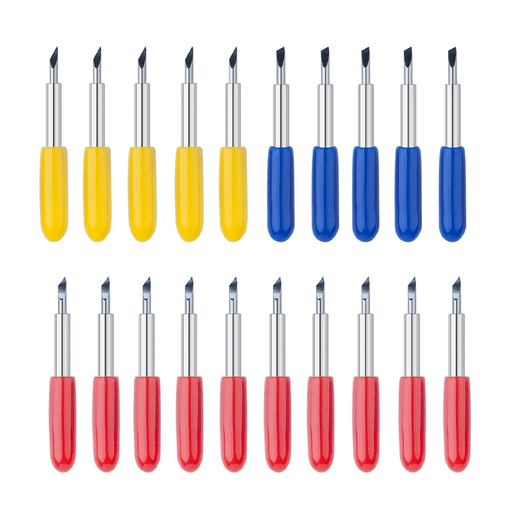 50 шт./компл. плоттер Roland Cricut лезвие 30/45/60 градусов нож режущие лезвия виниловый