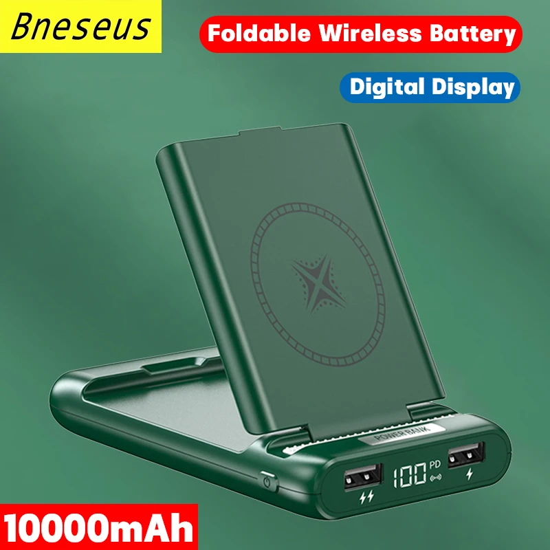 

10000mAh Magnetic Power Bank Portable Magnetic External Battery Charger For iphone 12 13 14 22.5W PD Fast Qi Wireless Charging