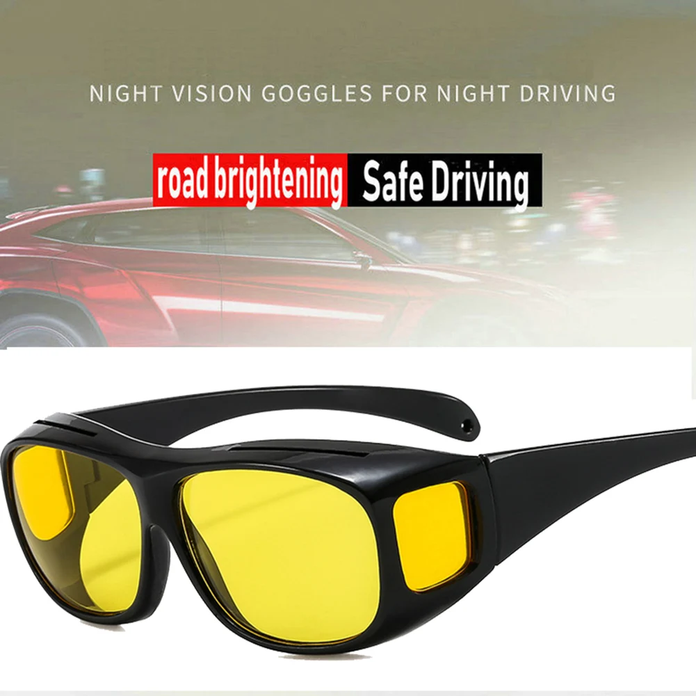 

Night Vision Drivers Goggles Interior Accessory Protective Gears Sunglasses Night-Vision Glasses Anti Glare Car Driving Glasses