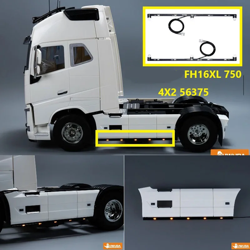 Боковой светильник SBD-FF3 для радиоуправляемого тягача Tamiya 114 Volvo FH16 750 4x2, модель 56375, для самостоятельной модификации радиоуправляемого автомобиля. (art.: 3920dcdfb869c) - 3920dcdfb869c