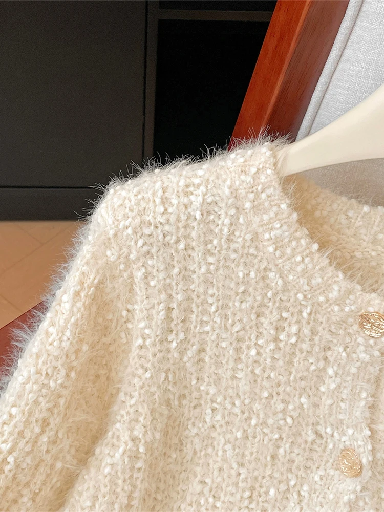 Женский рождественский красный кардиган кашемировый свитер Harajuku корейский с