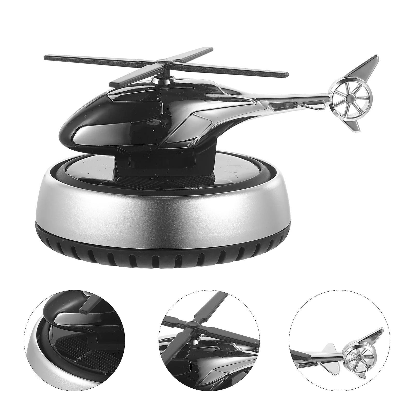 

Solar Helicopter Ornaments Car Air Freshener Fragrance Diffuser Car Interior Decor
