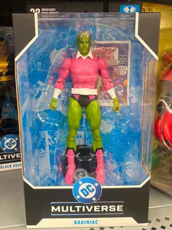 Фигурка McFarlane Toys DC Multiverse Deluxe, 7 дюймов - Брейниак (классическая) модель, набор для сборки куклы (art.: 3920dbf7cae02) - 3920dbf7cae02