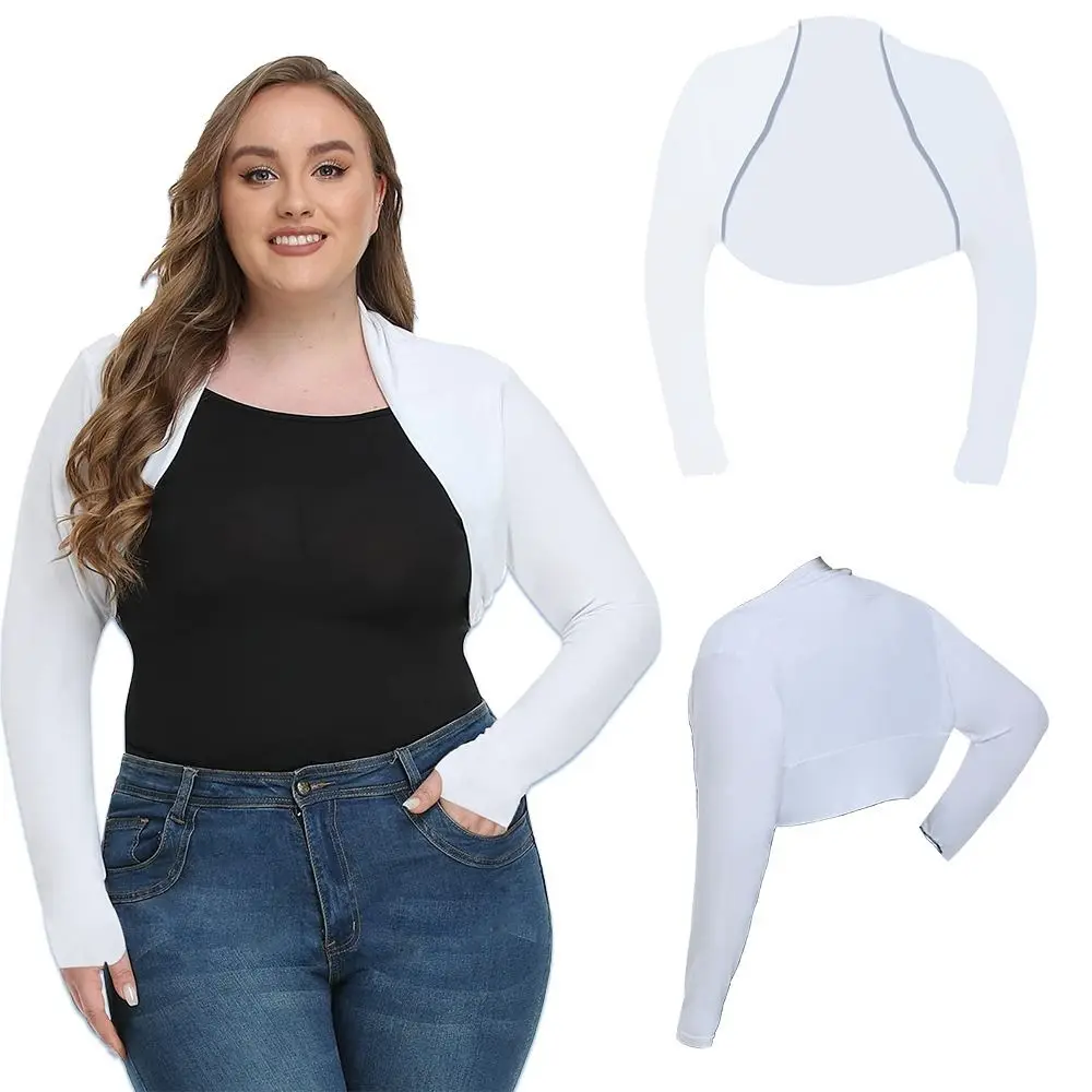 Спортивная женская шаль с защитой от ультрафиолета рукав длинным рукавом