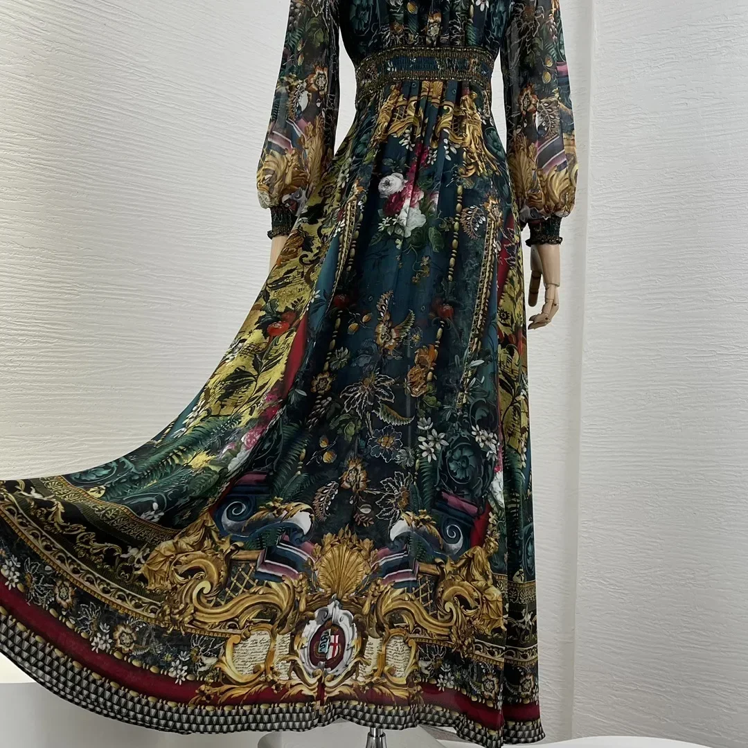 Рисунок 6 - Женское винтажное платье миди